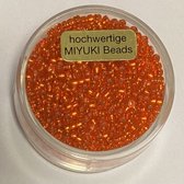 9660-164 Jap. Miyukirocailles - 2,2mm - silverlined hyacinth - 12 gram