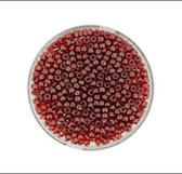 9660-344 Jap. Miyukirocailles - 2,2mm - transp.luster wine red - 6 gram