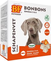 Biofood Schapenvet Maxi Bonbons Hondensnack - Zalm - 40 stuks