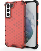 ShockProof Back Cover - Samsung Galaxy S22 Hoesje - Rood