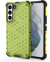 ShockProof Back Cover - Samsung Galaxy S22 Hoesje - Groen