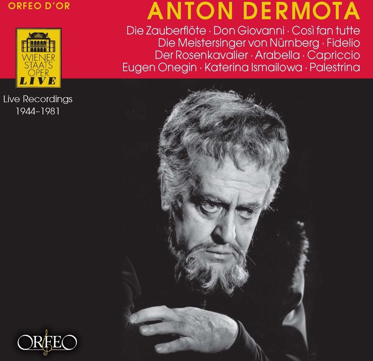 Anton Dermota, Wiener Staatsoper - Live Recordings 1844-1981 (2 CD)
