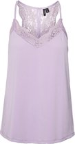 Vero Moda VMANA SL LACE TOP - Lavendula Lavender