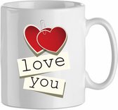 Mok 'Love you' | Valentijn | Valentine | Kadootje voor hem| Kadootje voor haar | Liefde