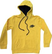 KAET - sweat à capuche - unisexe - Jaune - taille - 11/12 - 152 - outdoor - sportif - pull avec capuche - doublure douce