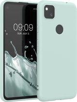 kwmobile telefoonhoesje voor Google Pixel 4a - Hoesje voor smartphone - Back cover in Frosty Mint