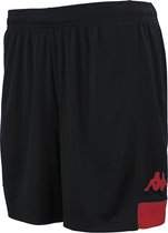 Kappa Paggo Short Kinderen - Zwart / Rood | Maat: 164