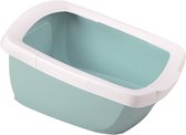 Imac Kattenbak Funny 62 X 49,5 Cm Aqua/wit