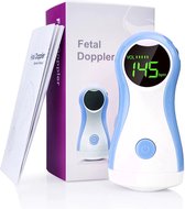 BrightWise® Doppler Inclusief Hoofdtelefoon - Baby hartje monitor – Hartslag baby – Baby echo – Baby hartje luisteren – Hartslagmeter - Babyshower cadeau – Kraamcadeau - Medisch ge