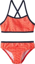 NAME IT NMFFELINA BIKINI BOX CAMP Meisjes Bikini - Maat 98/104