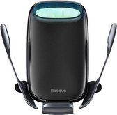 Baseus Draadloze Telefoonhouder Auto - Draadloze Oplader QI - Universeel - Telefoonhouder IPhone / Samsung / Huawai -(15W) Zwart WXHW02-01