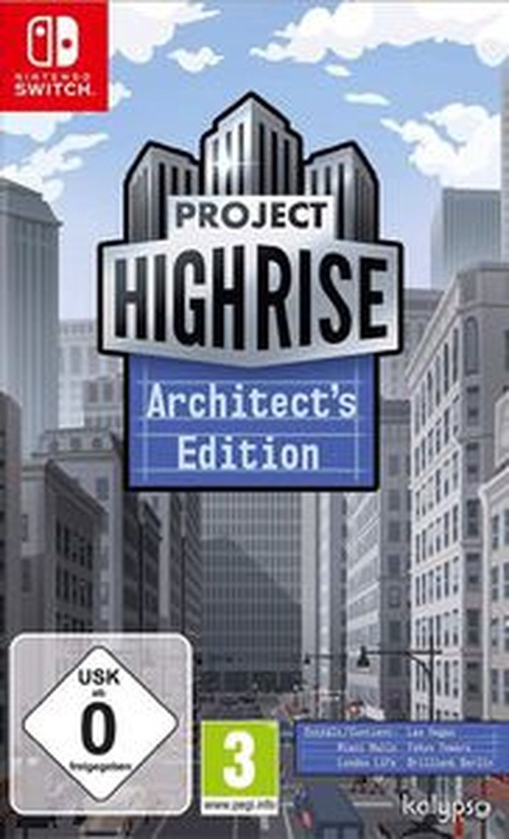 Kasedo Games Project Highrise : Architect's Edition Standaard Nintendo Switch