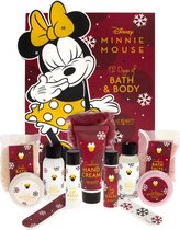 Disney Minnie Mouse 12 dagen Adventskalender voor bad en lichaam kerstpakket