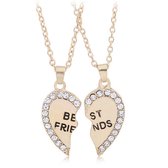 Collier d'amitié - collier bff pour 2 - collier bff - meilleurs amis -  collier... | bol.com