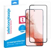 Telefoonglaasje Screenprotector - Geschikt voor Samsung Galaxy S22 Plus - Case Friendly - Gehard Glas - Beschermglas