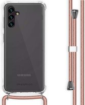iMoshion Backcover met koord Samsung Galaxy A13 (5G) hoesje - Rosé Goud