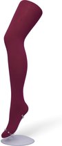 Bonnie Doon Opaque Comfort Panty 40 Denier Donker Rood Dames maat 38/40 M - Extra brede Comfort Boord - Tekent Niet - Kleedt Mooi af - Mat Effect - Gladde Naden - Maximaal Draagcom