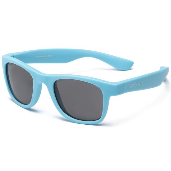 KOOLSUN® Wave - kinder zonnebril - Sky Blauw - 3-10 Jaar - UV400 - Categorie 3