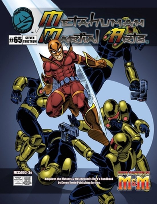 Mutants & Masterminds 3e- Metahuman Martial Arts 3e Deluxe - cover
