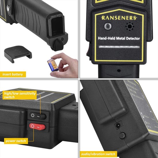 Hand Metaaldetectors / Gouddetector - uitgebreid assortiment