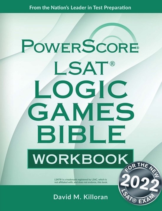 Powerscore LSAT Logic Games Bible Workbook - cover