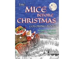 Skyhook Coloring Storybooks-The Mice Before Christmas Coloring Book