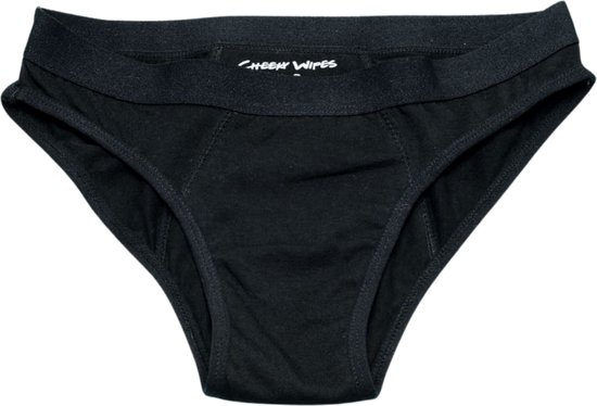 Cheeky Wipes sous-vêtement menstruel Feeling Sporty taille 50-52 - noir - Extra absorbant