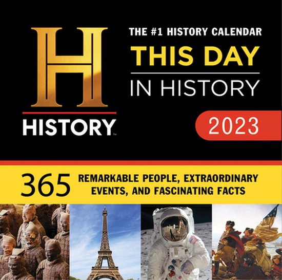 2023 History Channel This Day In History Boxed Calendar 9781728249933 