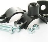 RO. Water 40m Afvoer afval waterleiding klem. Zadel klep Clips ¼”Od Slang Snelkoppeling omgekeerde Osmose aquarium Systeem.