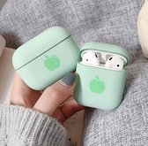 AirPods Pro hoesje appel - Mint green - AirPods Pro Case apple - Airpods Pro Cover apple- Mintgroen