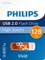 Philips FM12FD05B - USB stick 2.0 - 128GB - Vivid - Oranje