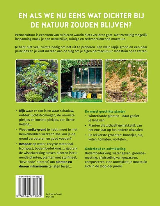 Een natuurlijke moestuin met permacultuur