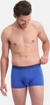 Comfortabel & Zijdezacht Bamboo Basics Liam - Bamboe Boxershorts Heren (Multipack 3 stuks) - Onderbroek - Ondergoed - Zwart, Blauw & Navy - M