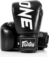 ONE Championship x Fairtex Bokshandschoenen - Leer - Zwart - 12 oz