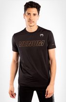 Venum Classic Evo Dry-Tech T-shirt Zwart Brons maat L
