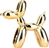 Balloon dog goud 17x17x7cm