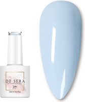 De Sera Gellak - Licht Blauwe Gel Nagellak - Pastel Edition – Blauw - 10ML - 001 Swim In The Ocean