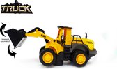 Bulldozer speelgoed Graafmachine met licht en geluid - Truck Engineering 30CM (inclusief batterijen)