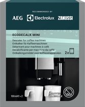 AEG Electrolux 2x Koffiemachine/Espresso Ontkalker 9029798718  - Verwijdert Kalk - Betere Smaak Koffie - KMC8001 484010678197 - Ontkalker Koffiezetter - 2x 100ML Voor Inbouw Koffie