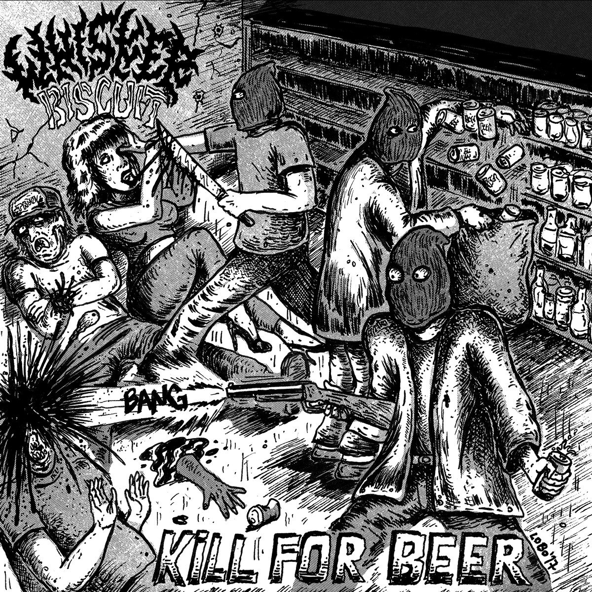 Whisker Biscuit - Kill For Beer (LP) ( Limited Edition) (Coloured Vinyl)