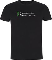 T-shirt | Vaccinated Still Alive - Dames, M