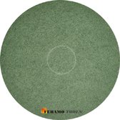 16 inch - groene dunne vloerpads - Floorpads (406mm) 10 stuks - voor boen & schrobmachines - FeramoTools