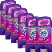 LADY SPEED STICK Pro 5 in 1 Deo Stick Gel 6 x 65 g - Deodorant Vrouw - Deodorant Man - 48H Anti Transpirant - Voordeelverpakking