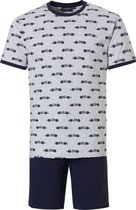 Pastunette for Men - Monte Carlo - Shortama - Grijs/Blauw - Maat S