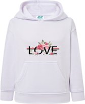 JHK - Love - Dames - Trui - Wit - XL