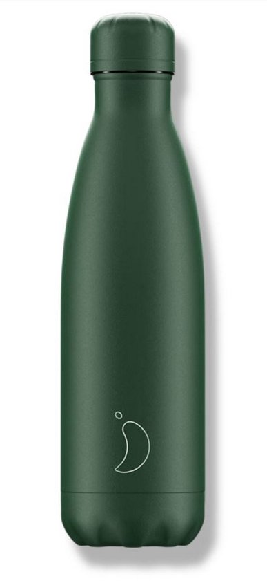 Chilly's Bottle Bouteille Thermos 500 ml Édition Mat - Tout Vert