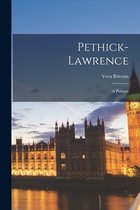 Pethick-Lawrence; a Portrait