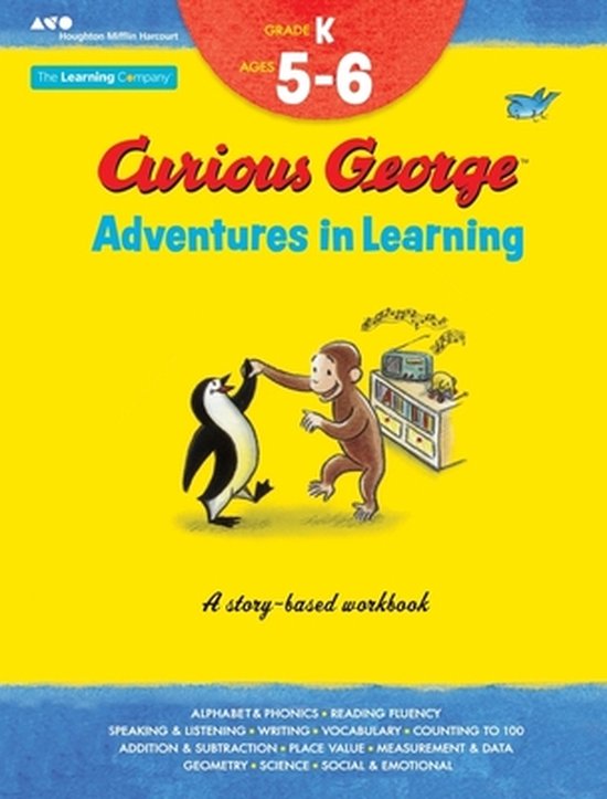 Curious George Adventures in Learning, Kindergarten - cover