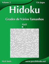 Hidoku- Hidoku Grades de Vários Tamanhos - Fácil - Volume 2 - 156 Jogos
