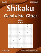 Shikaku- Shikaku Gemischte Gitter - Schwer - Band 4 - 159 Rätsel